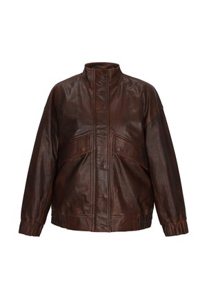 DreiMaster, DREIMASTER JACKET - Lederjacke - brown