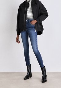 Calvin Klein Jeans Jeans Skinny Fit - dark-blue denim