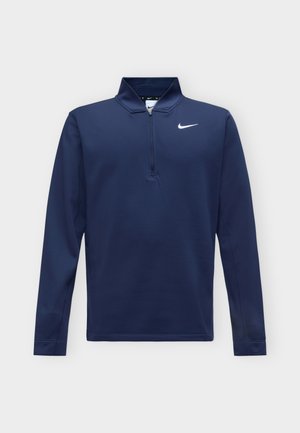 Nike Golf, M NK TF VLCTY 1/2 ZIP TOP LC - T-shirt à manches longues - college navy/white