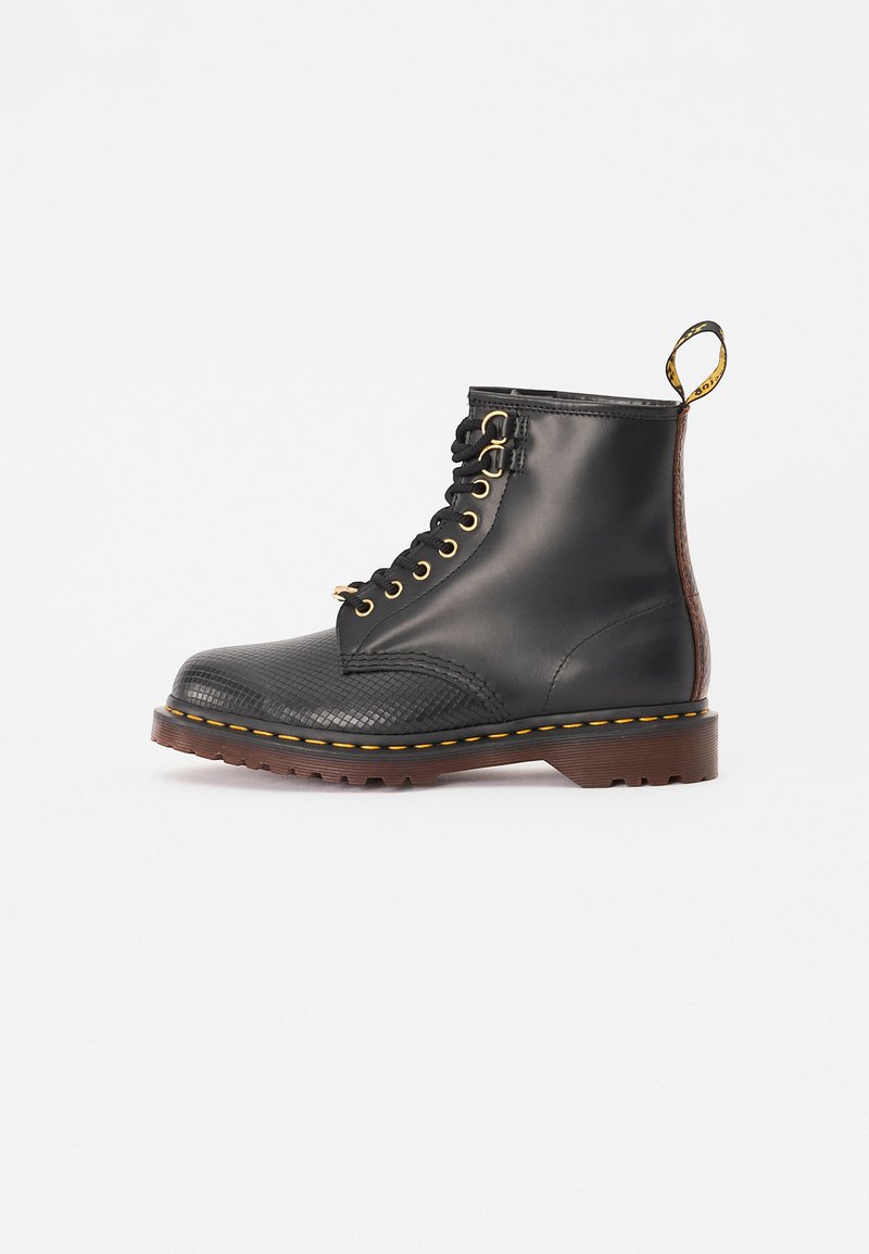Dr. Martens - 1460 YOTS UNISEX - Nauhalliset nilkkurit - black/brown, Suurenna