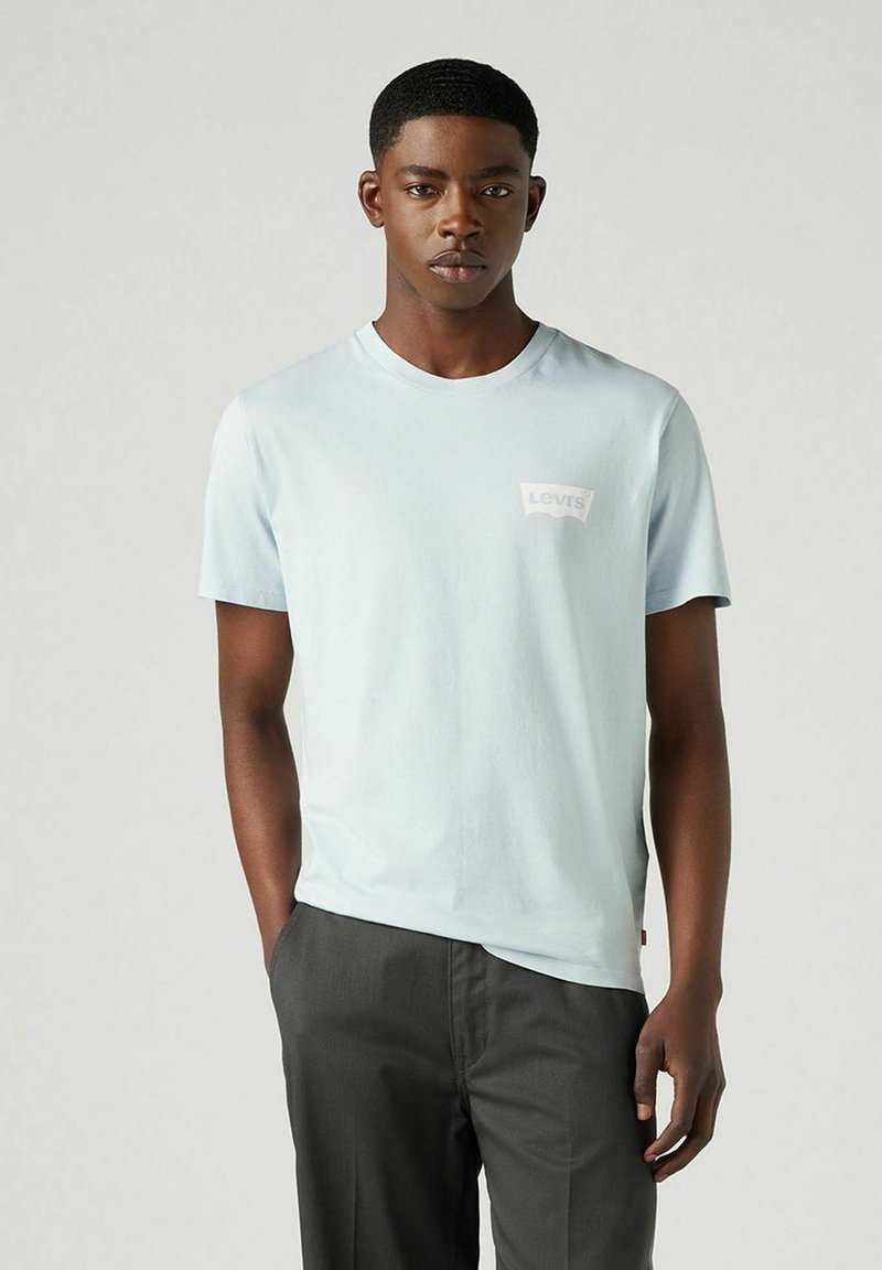 Levi’s® T-shirt print lichtblauw