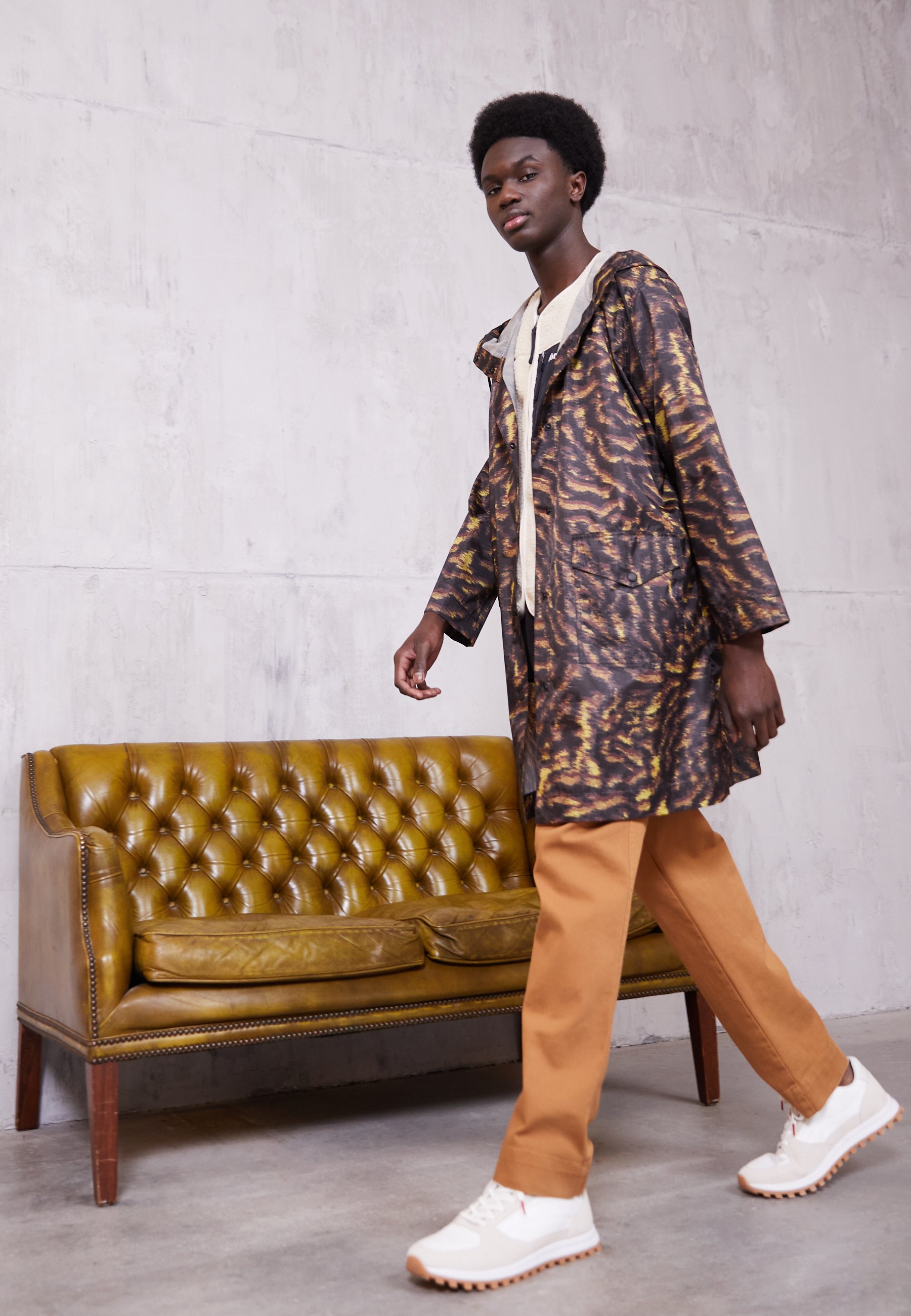 PS Paul Smith PRINTED RAINCOAT 
