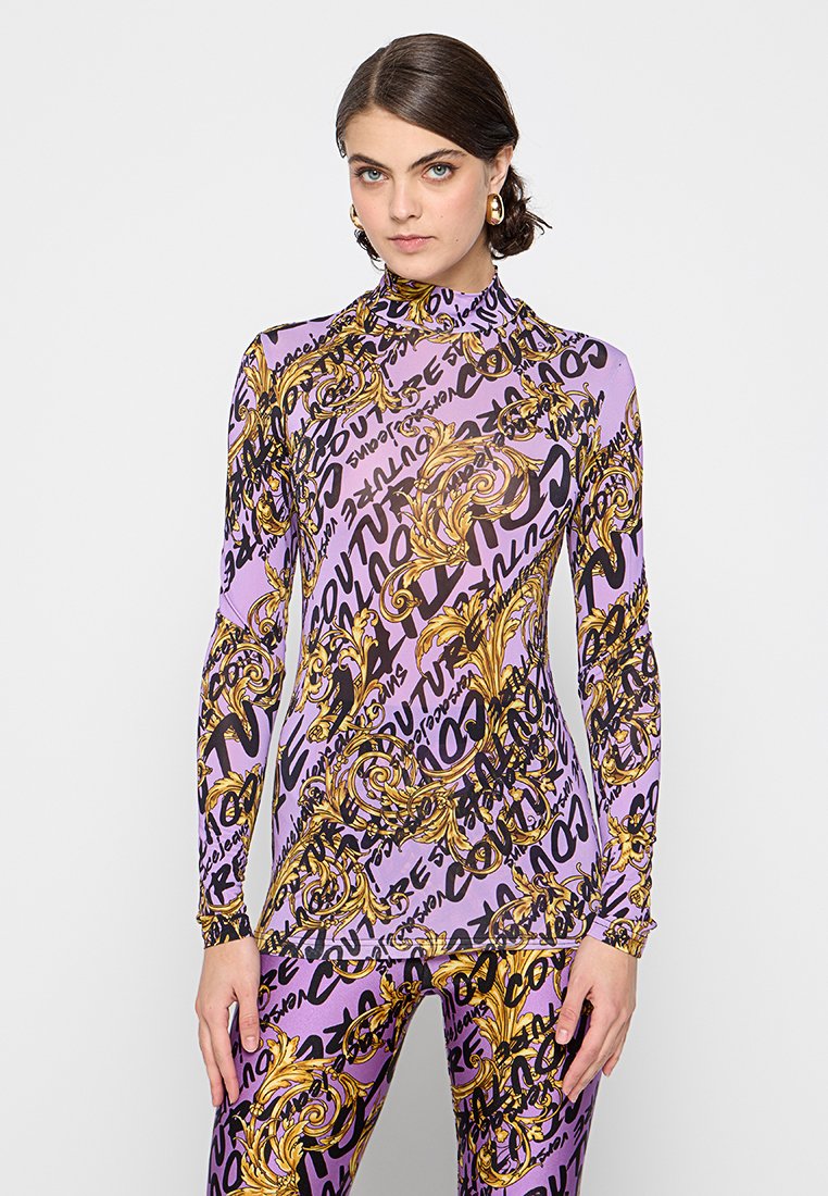 Versace Jeans Couture Longsleeve paars