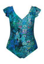 Costume Da Bagno, Pipings, Fascia Sotto Il Seno, Fodera Anteriore