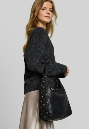 TOM TAILOR DENIM, TOM TAILOR DENIM BAGS TTJACARDA L BEUTELTASCHE MIT NIETEN - Handtas - schwarz black