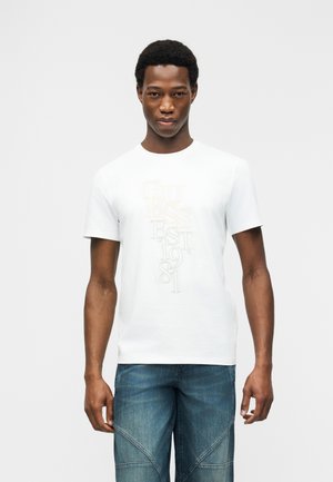 PERSPECTIVE TEE - Print T-shirt - pure white