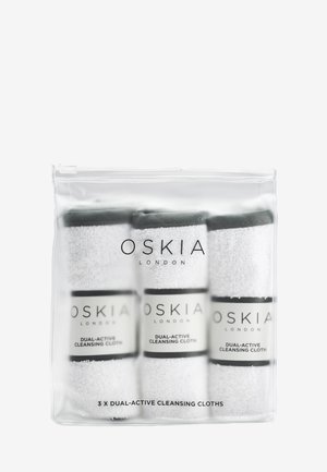 Oskia DUAL ACTIVE CLEANSING CLOTHS 3 STÜCK - Hudplejeredskab