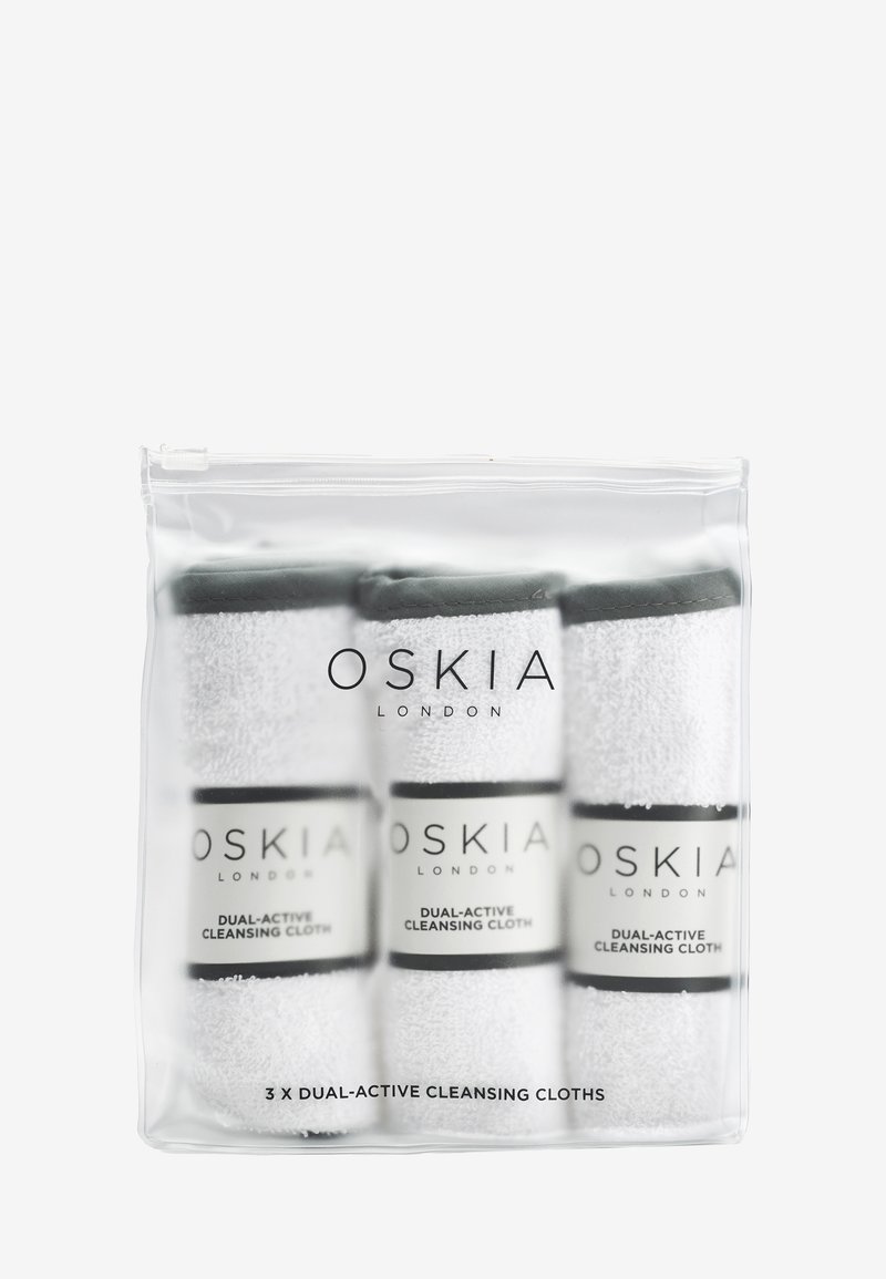 Oskia - DUAL ACTIVE CLEANSING CLOTHS 3 STÜCK - Hudplejeredskab, Forstør