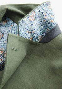 Next SLIM FIT LINEN BLEND TWO BUTTON - Sakko - sage green