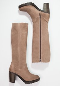 Lazamani Platform boots - taupe