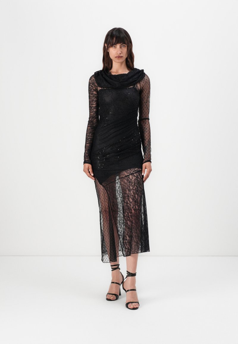 Pinko BRUCOMELA ABITO - Vestito elegante - nero limousine