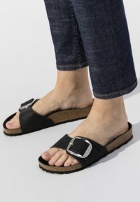 Birkenstock MADRID BIG BUCKLE REGULAR - Sandales - black