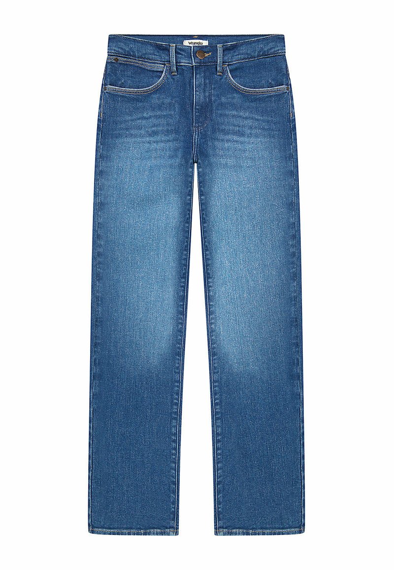 Wrangler Straight leg jeans lichtblauw denim