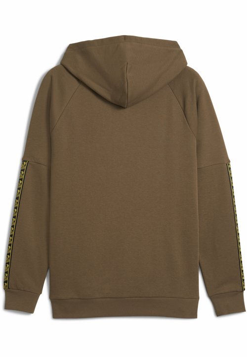 PUMA BVB KING - Jersey con capucha - haute coffee-yellow sizzle — photo 6