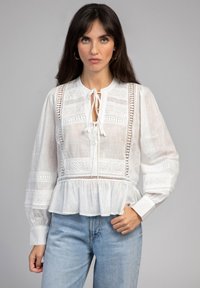 AN'GE SYNDIOU - Blouse - blanc