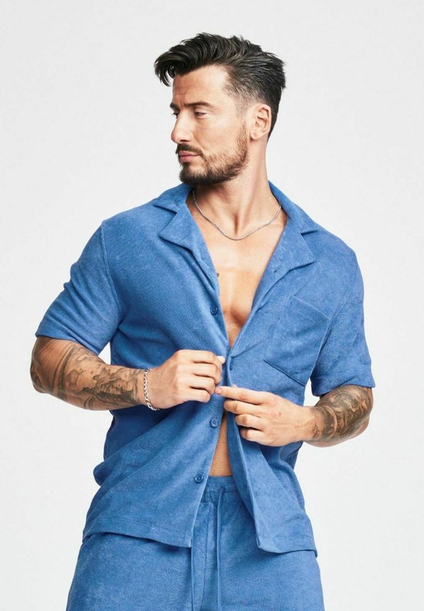 TERRY  - Hemd - faded denim