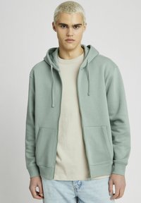 BZB BASIQUE - Sweat zippé - vert clair