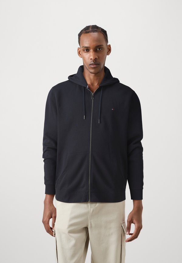 FLAG LOGO - Zip-up sweatshirt - desert sky