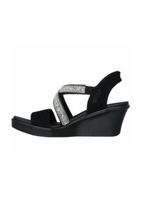 Skechers Sandalias de cuña - zwart