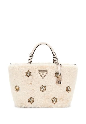 MINI - SHAIDA KUNSTFELL - Borsa a mano - weiß
