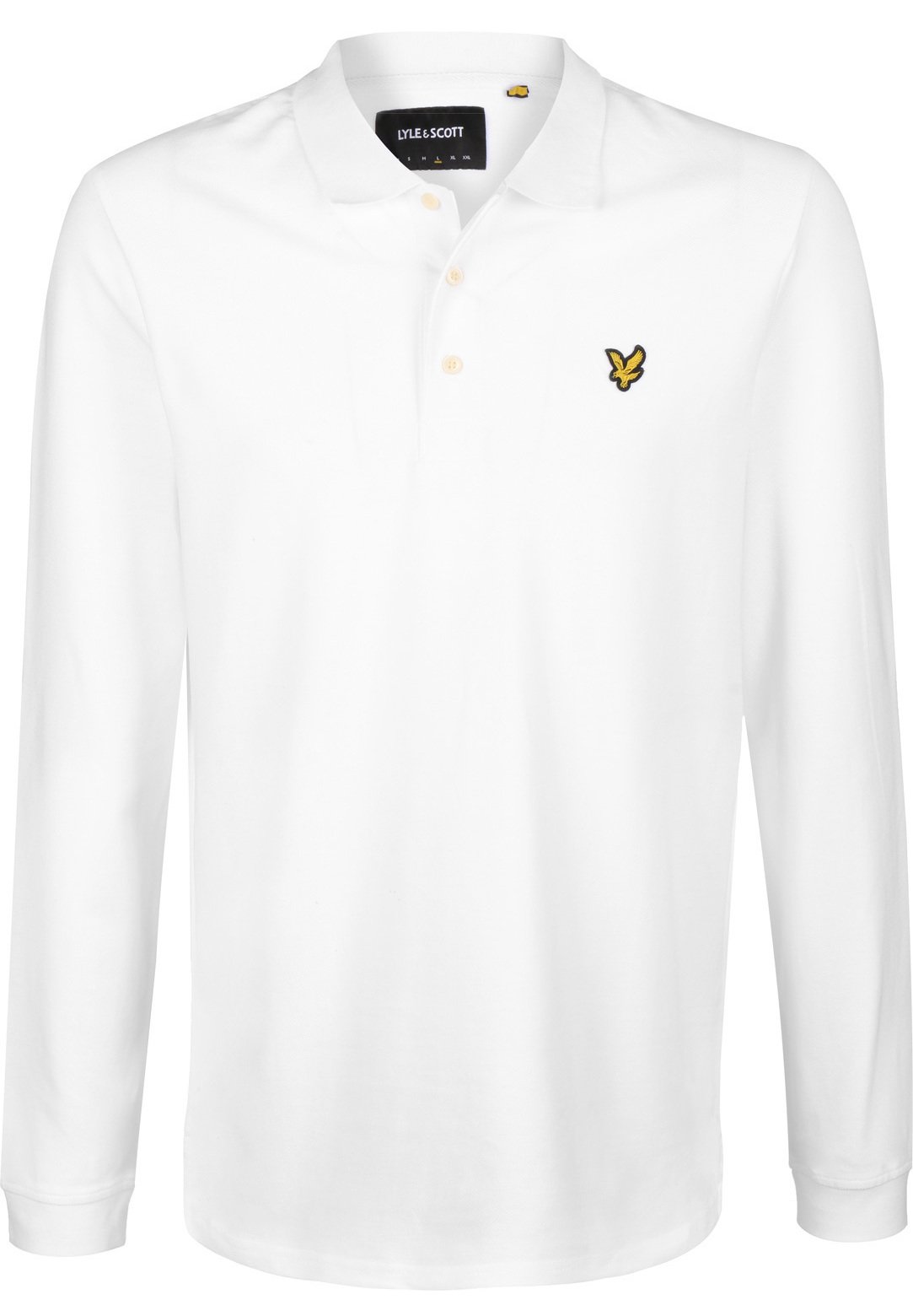 mens lyle and scott long sleeve polo