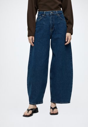 Selected, SLWBARREL LOOSE NANET MID - Jeans loose fit - medium blue