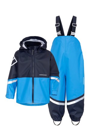 WATERMAN SET GALON - Regnbyxor - blue