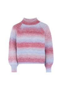 CO-BRANDED WITH SIDONA - Strickpullover - rosa gelb mehrfarbig