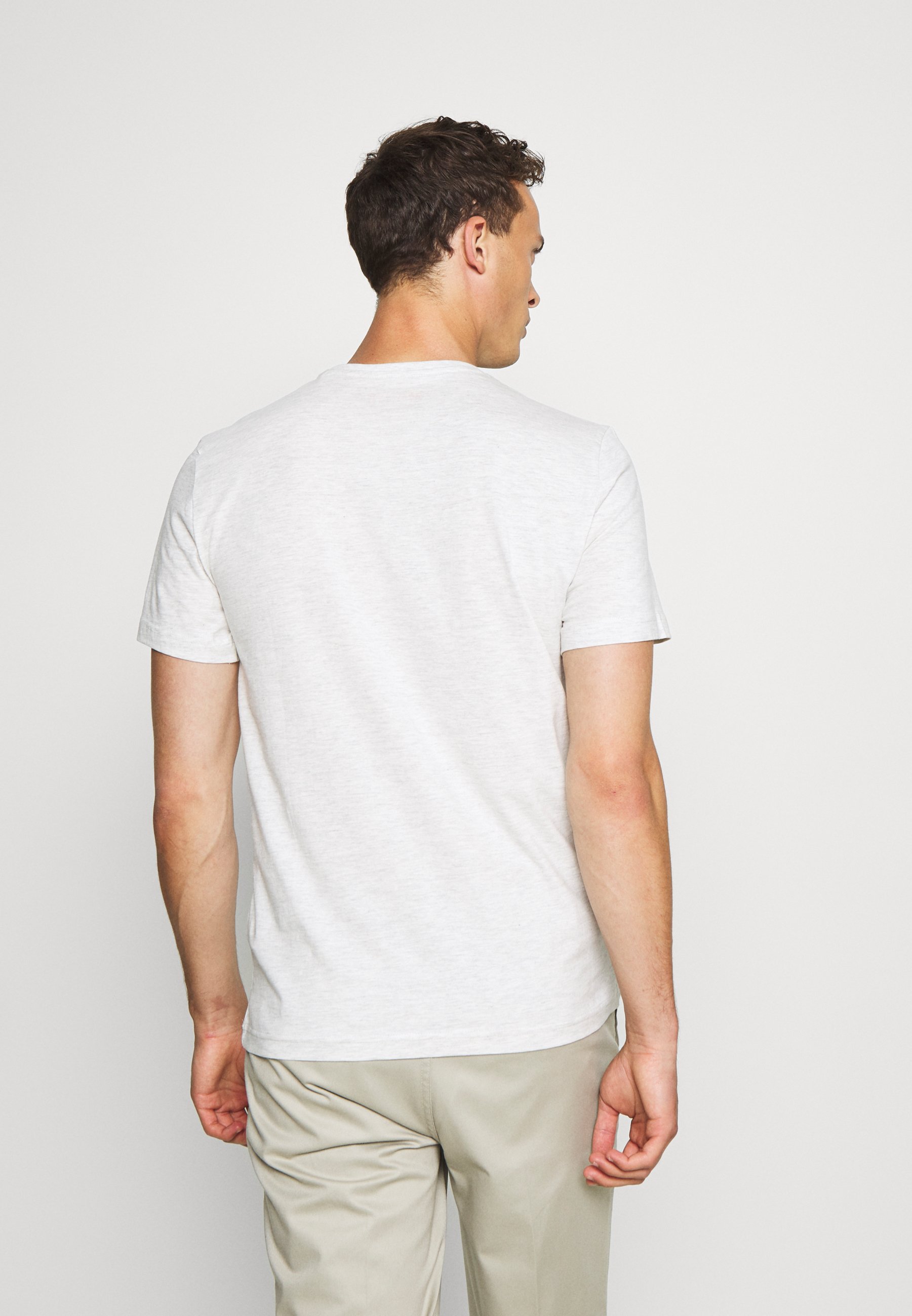 Mustang ALEX T shirts med print light grey melange Mustang ALEX - T-shirts med print - light grey melange