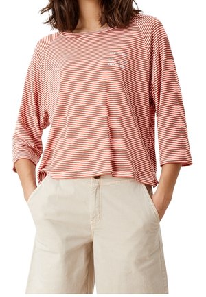 Langærmet T-shirt - salmon