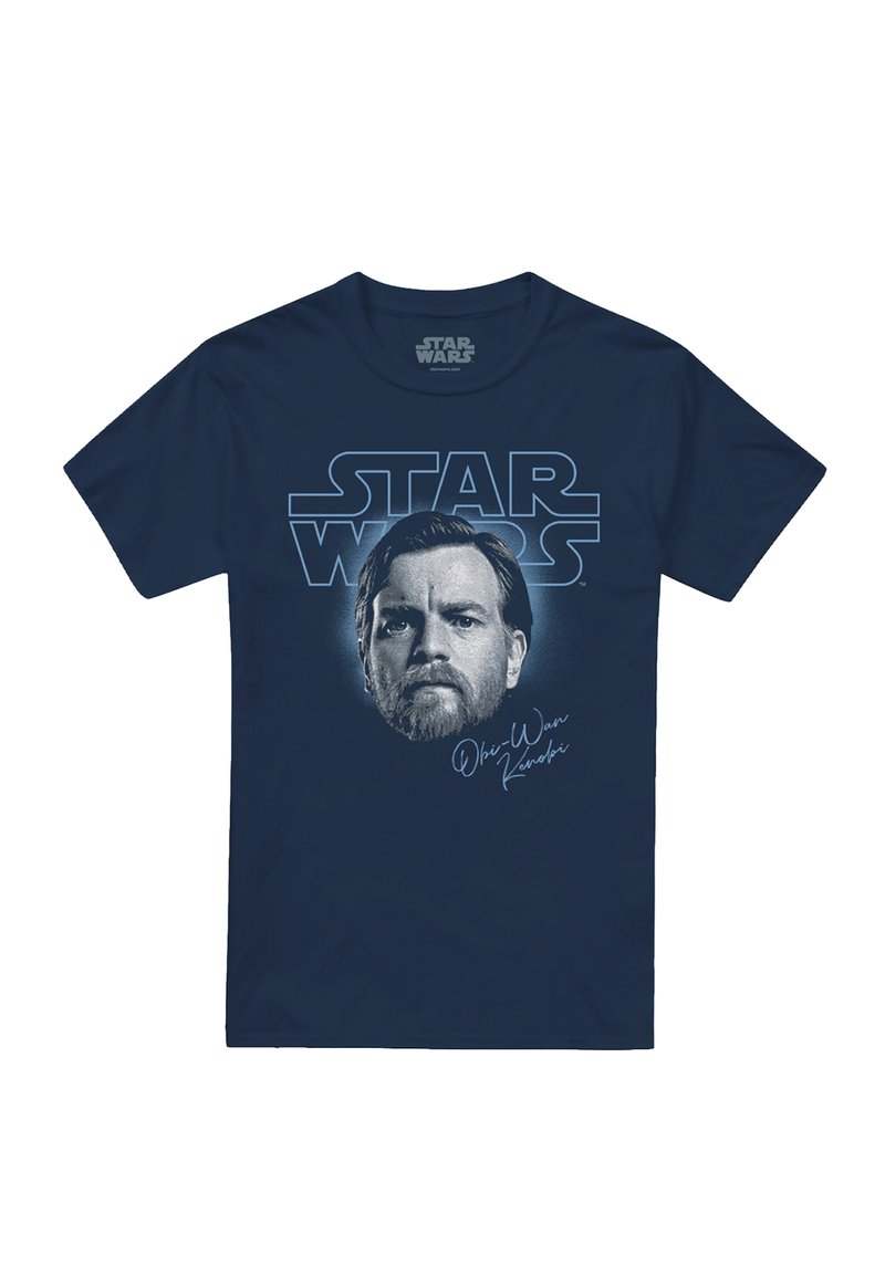 Star Wars T-shirt print donkerblauw
