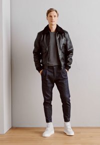 Schott Giubbotto Bomber - black