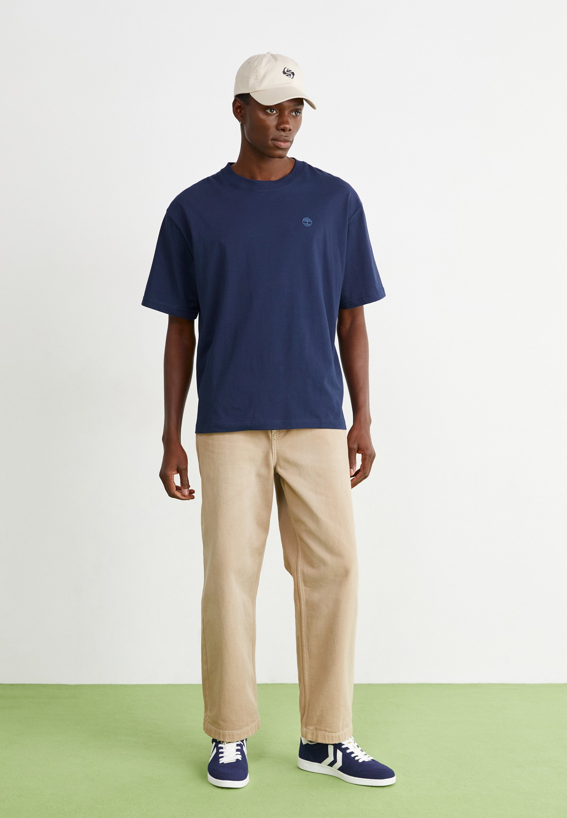 Timberland DUNSTAN RIVER SHORT SLEEVE TEE - Basic T-shirt - dark
