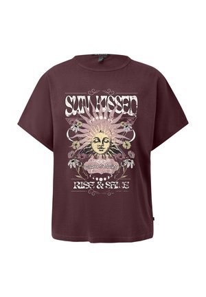 QS, T-SHIRT - T-Shirt print - lila