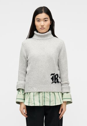 NALMA WE ROCK - Strickpullover - gris chine clai
