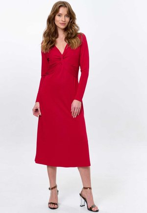 Robe de jour - czerwony