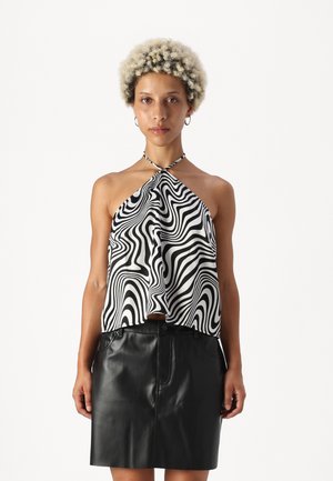VMMERLE HALTERNECK - Topper - black