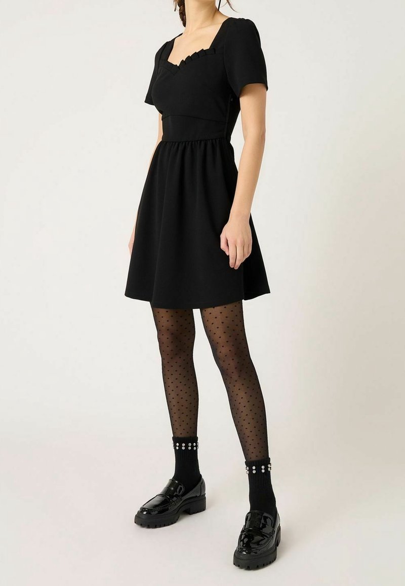Vestido Animal Print De Manga Corta · Naf Naf · El Corte Inglés