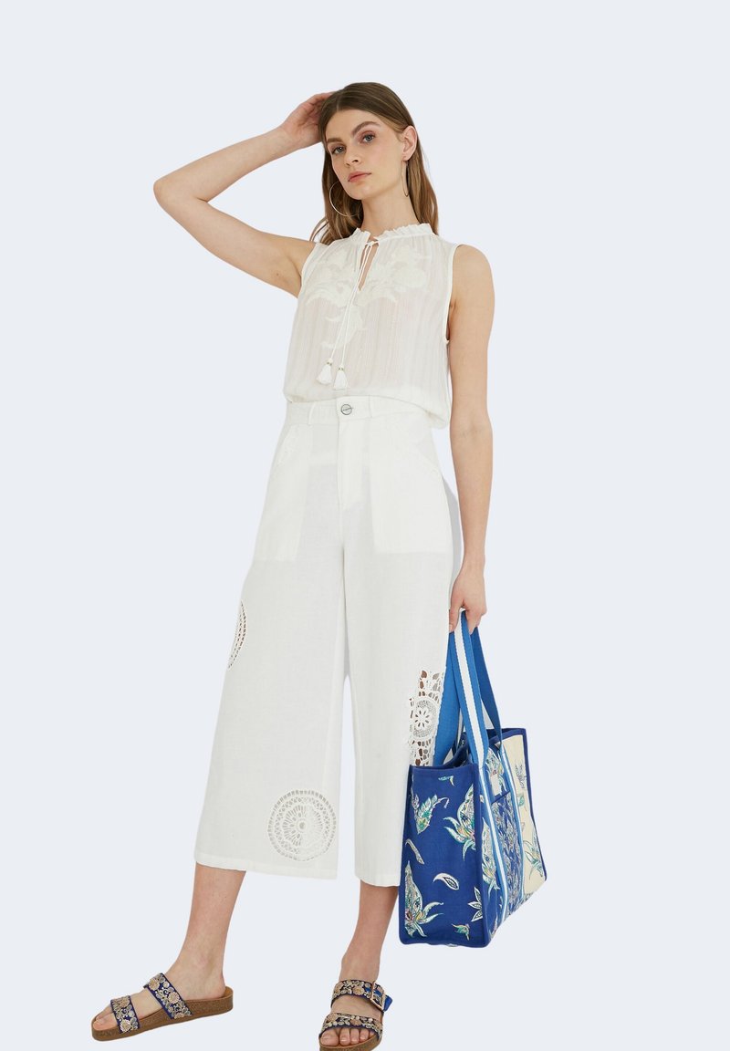 Desigual Broek wit Desigual Broek wit