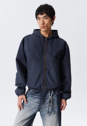 HOODIE JACKET CHAPMAN - Bombera - washed navy
