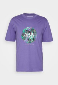 JACK & JONES Jorsilverlake T-Shirt Uomo - Nero - Cotone Morbido Scollo Rotondo