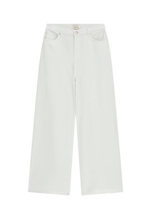 Guess, HOSE WIDE-LEG - Pantaloni - weiß