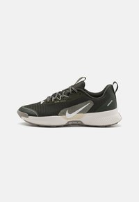 JUNIPER TRAIL 3 - Trail running shoes - sequoia/summit white/college grey/white onyx/barely volt/dark team red