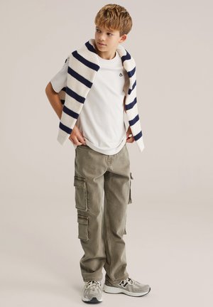 T-shirt - bas - beige