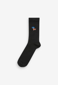 Next 4 PACK STANDARD - Calcetines - black embroidered rainy dogs