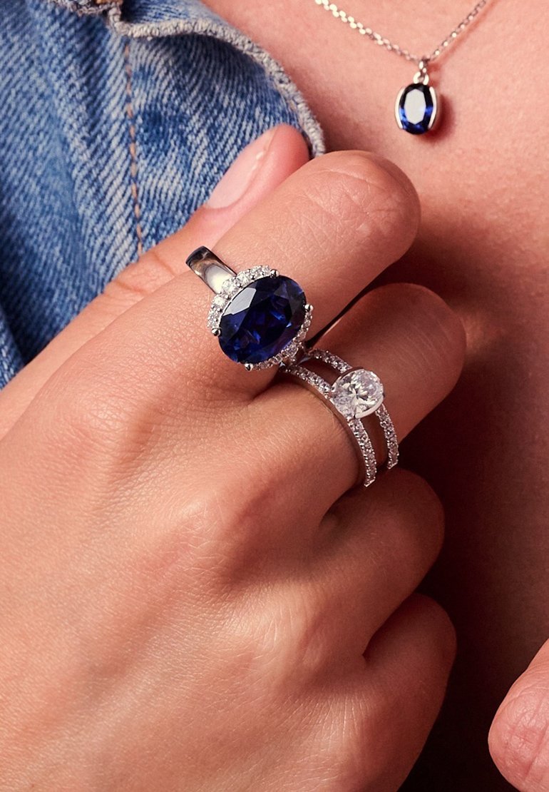 Sif Jakobs Jewellery ELLISSE GRANDE Anello silver coloured and