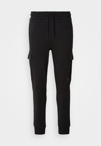 SETEAM - Tracksuit bottoms - black