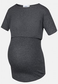 Chelsea Clark 2-PACK BREASTFEEDING - Top - dark grey/black