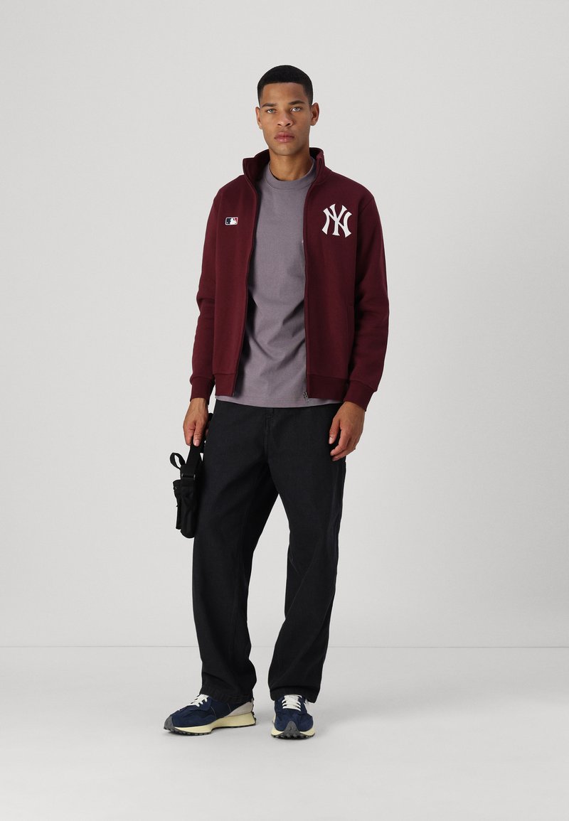 '47 NEW YORK YANKEES JACKET - Chaqueta de entrenamiento - dark maroon