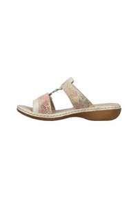 Rieker - Pantolette flach - multicolor Thumbnail-Bild 1